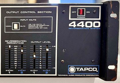 Tapco-4400 spring Reverberation System